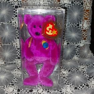 Millennium beanie baby with tag error